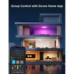 Govee Παραλληλόγραμμο Εξωτερικό LED Panel 24W με RGBIC Φως 30.5x30.5εκ. H80A1C01 - Image 3