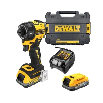 DEWALT Powerstack Παλμικό Κατσαβίδι Μπαταρίας Brushless 18V DCF870E2T-QW