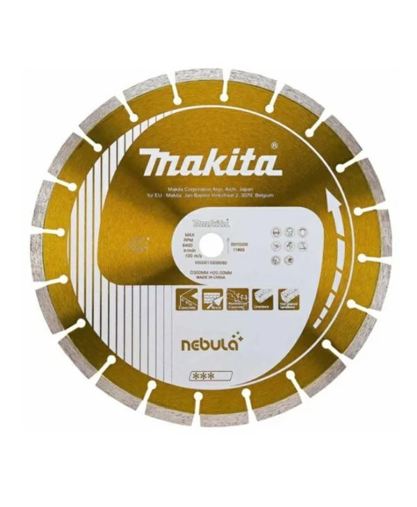 Makita Δίσκος Κοπής Δομικών Υλικών 300mm B-54031