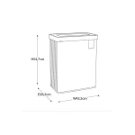 Keter Κάδος Ανακύκλωσης Πλαστικός Μπλε 54lt 258986 - Image 3