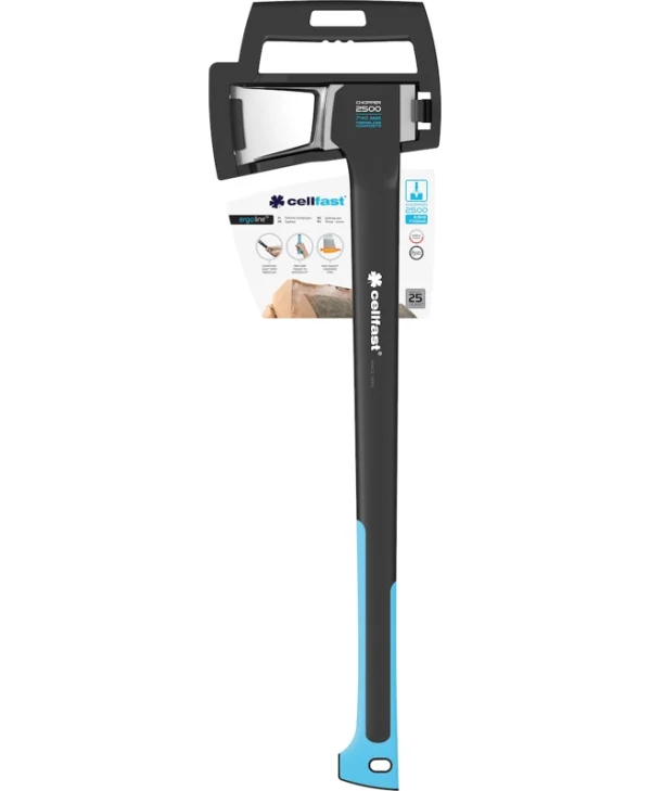Cellfast C2500 Τσεκούρι Σχισίματος Μήκους 74cm και Βάρους 2500gr με λαβή Fiberglass 41-007