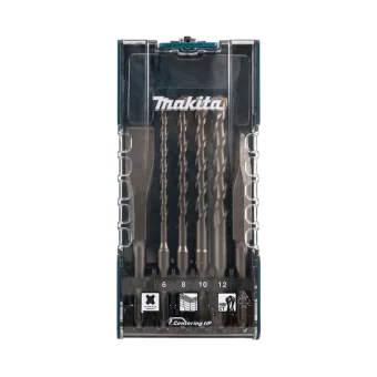 Makita Σετ 6 Τρυπάνια με SDS Plus Στέλεχος για Δομικά Υλικά E-15746