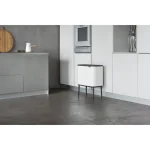 Brabantia Κάδος Απορριμμάτων από Ανοξείδωτο Ατσάλι Λευκός 36lt 313509 - Image 13