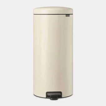 Brabantia New Icon Κάδος Απορριμμάτων Μεταλλικός με Πεντάλ Steel Matt 30lt 149962
