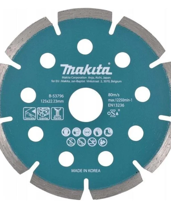Makita Δίσκος Κοπής Δομικών Υλικών 125mm 7830312