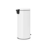 Brabantia NewIcon Κάδος Απορριμμάτων από Ανοξείδωτο Ατσάλι με Πεντάλ Λευκός 30lt 11 17 85 - Image 3