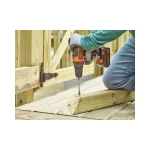 Black & Decker Δραπανοκατσάβιδο Μπαταρίας 18V 2x1.5Ah BDCDD186KB-QW - Image 7
