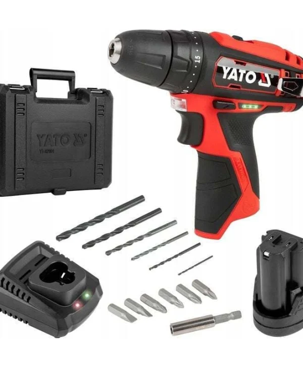Yato Δραπανοκατσάβιδο Μπαταρίας 12V 1x2Ah YT-82901