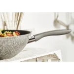 Ballarini Murano Wok από Αλουμίνιο με Αντικολλητική Επίστρωση 30cm 75002-937-0 - Image 5