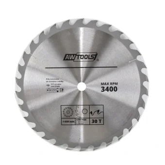 AWTools Δίσκος Κοπής Ξύλου με 40 Δόντια 500mm AW48494