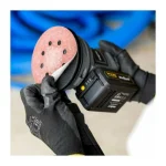 Rebel Έκκεντρο Τριβείο 125mm Μπαταρίας 20V Solo με Ρύθμιση Ταχύτητας και με Σύστημα Αναρρόφησης LEC-RB-1059 - Image 4