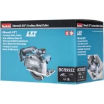 Makita Δισκοπρίονο 18V Solo με Σύστημα Αναρρόφησης DCS552Z - Image 9