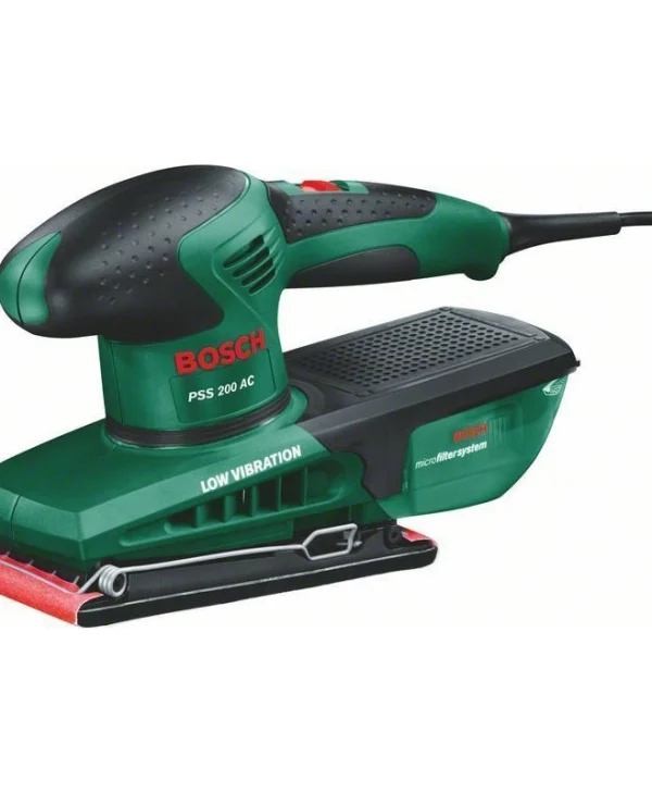 Bosch PSS 200 AC Παλμικό Τριβείο 200W με Σύστημα Αναρρόφησης 0603340100