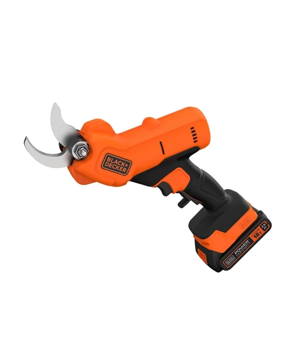 Black & Decker Ψαλίδι Κλαδέματος Μπαταρίας 18V 1x2Ah με Μέγιστη Διάμετρο Κοπής 25mm BCPP18D1-QW