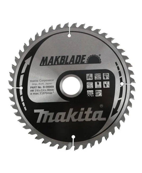 Circ.sawblade Makita 216x30x2,4mm Z-48 100055374