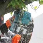 Makita Αλυσοπρίονο Μπαταρίας Solo Brushless 18V 3.3kg με Λάμα 25cm DUC256Z - Image 6