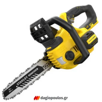 Stanley Αλυσοπρίονο Μπαταρίας Solo 20V 3.8kg με Λάμα 30cm SFMCCS630B-XJ