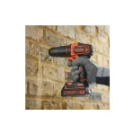 Black & Decker Κρουστικό Δραπανοκατσάβιδο Μπαταρίας 18V 1x1.5Ah BDCHD18S1KA-QW - Image 5
