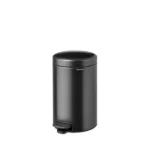 Brabantia Newicon Κάδος Απορριμμάτων Πλαστικός με Πεντάλ Γκρι 12lt 23 34 87 - Image 3