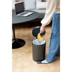 Brabantia Newicon Κάδος Απορριμμάτων Πλαστικός με Πεντάλ Γκρι 12lt 23 34 87 - Image 6