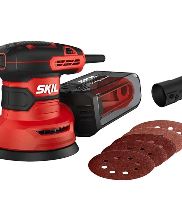 Skil 7471 AA Έκκεντρο Τριβείο Χούφτας 125mm Ρεύματος 300W με Ρύθμιση Ταχύτητας και με Σύστημα Αναρρόφησης SR1E7471AA