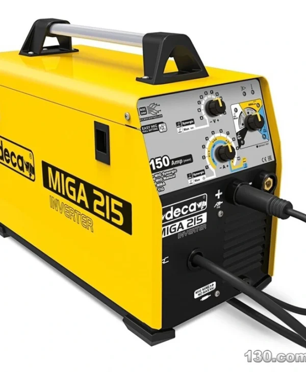 Deca MIGA 215 Ηλεκτροκόλληση Inverter MIG / TIG / MMA με Μέγιστο Ρεύμα Συγκόλλησης 110A και Κύκλο Εργασίας 60% 241800