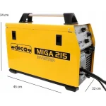 Deca MIGA 215 Ηλεκτροκόλληση Inverter MIG / TIG / MMA με Μέγιστο Ρεύμα Συγκόλλησης 110A και Κύκλο Εργασίας 60% 241800 - Image 5