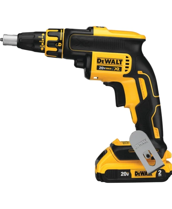 DEWALT Κατσαβίδι Γυψοσανίδας Μπαταρίας Brushless 18V 2x2Ah DCF620D2-QW