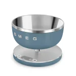Smeg Ψηφιακή Ζυγαριά Κουζίνας με Κάδο έως 5kg Μπλε KSC01SBMWW