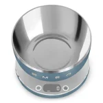 Smeg Ψηφιακή Ζυγαριά Κουζίνας με Κάδο έως 5kg Μπλε KSC01SBMWW - Image 4