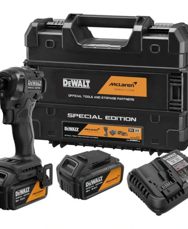 DEWALT McLaren Παλμικό Κατσαβίδι Μπαταρίας Brushless 18V 2x5Ah DCF86MP2T
