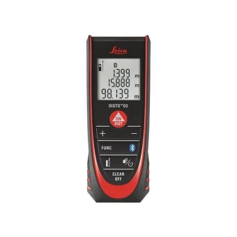 Leica Μέτρο Laser D2 Bluetooth με Εύρος Μέτρησης 0.05m-100m 837031