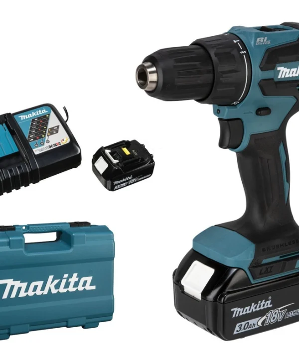 Makita Δραπανοκατσάβιδο Μπαταρίας 18V DHP490RFX3