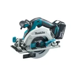 Makita Δισκοπρίονο 18V 2x5Ah με Ρύθμιση Ταχύτητας και με Σύστημα Αναρρόφησης DHS680RTJ - Image 2