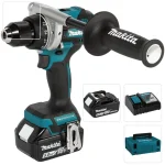 Makita Δραπανοκατσάβιδο Μπαταρίας 18V 2x5Ah DDF492RTJ