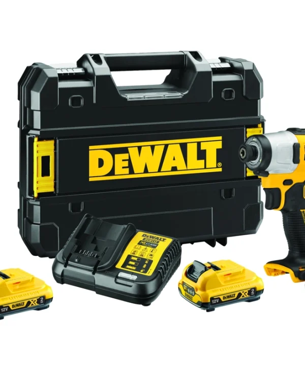 Dewalt Παλμικό Κατσαβίδι Μπαταρίας Brushless 12V 2x2Ah DCF801D2-QW