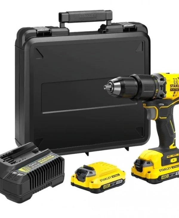 Stanley Κρουστικό Δραπανοκατσάβιδο Μπαταρίας Brushless 18V SFMCD711D2K