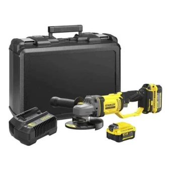 Stanley Fatmax Τροχός 125mm Μπαταρίας 2x4Ah SFMCG700M2K-QW