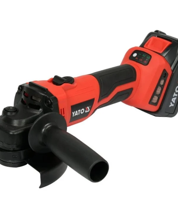 Yato Τροχός 125mm Μπαταρίας Brushless με Ρύθμιση Στροφών 2x4Ah YT-828295