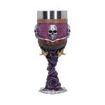 Nemesis Now Ποτήρι για Λευκό και Κόκκινο Κρασί από Μέταλλο σε Ασημί Χρώμα Κολωνάτο B6918A25 - Image 3