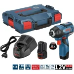 Bosch GDR 12V-110 Παλμικό Κατσαβίδι Μπαταρίας Brushless 12V 2x3Ah 06019E0005 - Image 2