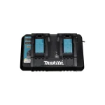 Makita Φορτιστής Μπαταριών Εργαλείου 14.4-18V Λιθίου & NiMH DC18RD Διπλός 196933-6 - Image 2