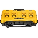 Dewalt Φορτιστής Μπαταριών Εργαλείου 18V Λιθίου 4 Θέσεων DCB104-QW - Image 2