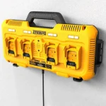 Dewalt Φορτιστής Μπαταριών Εργαλείου 18V Λιθίου 4 Θέσεων DCB104-QW - Image 5