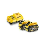 Dewalt Σετ 2 Μπαταριών Εργαλείου Λιθίου 54V Χωρητικότητας 9Ah με Φορτιστή Flexvolt DCB118X2-QW - Image 3