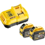 Dewalt Σετ 2 Μπαταριών Εργαλείου Λιθίου 54V Χωρητικότητας 9Ah με Φορτιστή Flexvolt DCB118X2-QW - Image 4