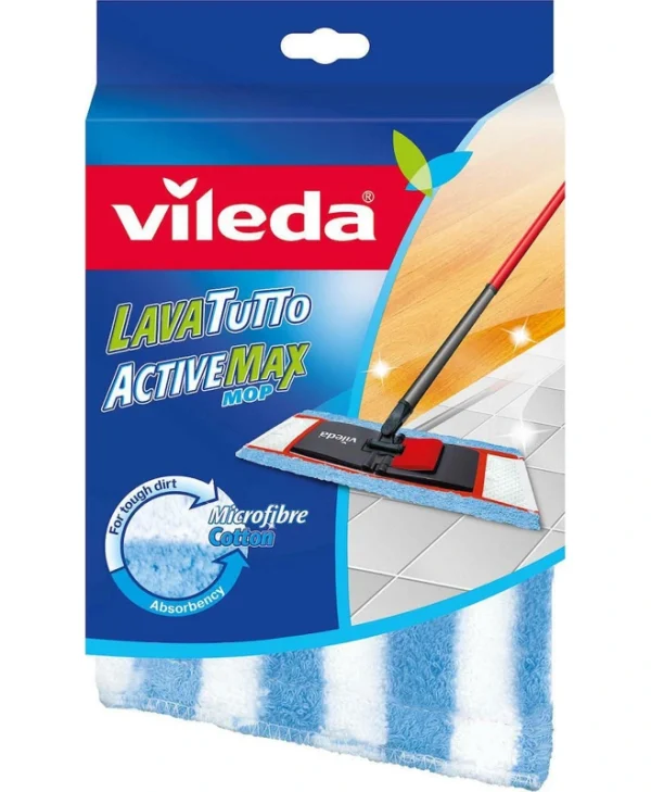 Vileda Mop Wet Pads Ανταλλακτικό Σφουγγαρίστρας με Μικροίνες 141001