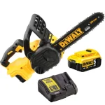 Dewalt Αλυσοπρίονο Μπαταρίας 1x5Ah Brushless 18V 3.6kg με Λάμα 30cm DCM565P1-QW - Image 8