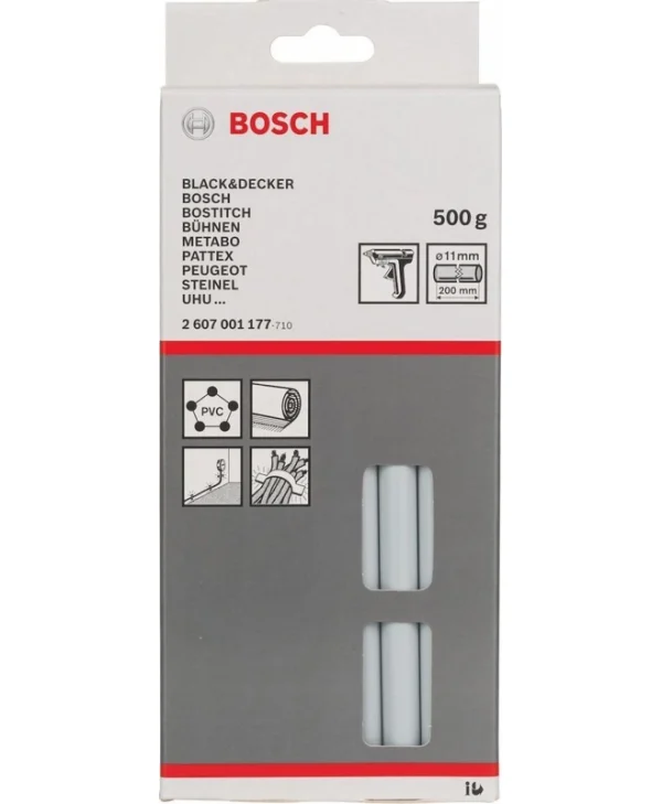 Bosch Ράβδοι Σιλικόνης 200mm 2607001177