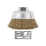 Bosch 1608614020 Συρματόβουρτσα Καμπάνα για Γωνιακό Τροχό 70mm Σετ 6τμχ - Image 2